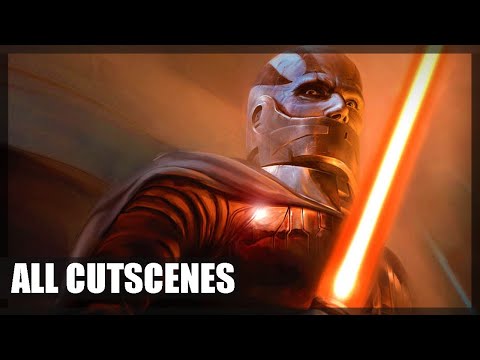 Star Wars: Knights of the Old Republic - All Cutscenes (HD)