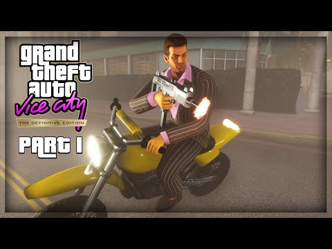 GTA: Vice City - The Definitive Edition Walkthrough Part 1! (GTA Trilogy Remastered) (PC)