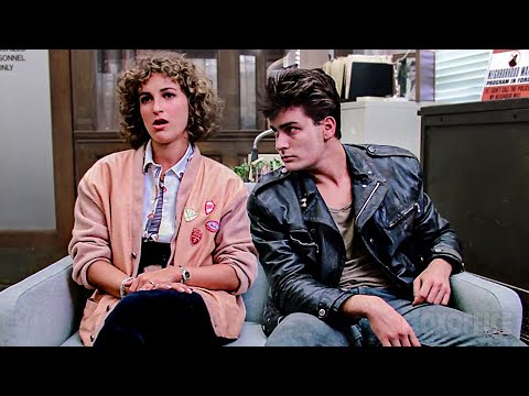 So flirtet der junge Charlie Sheen | Ferris macht blau | German Deutsch Clip