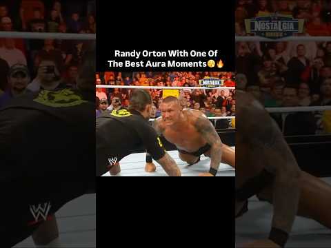 Randy Orton With One of the Best Aura Moments! 🐍🔥 #LegendKiller #theviper #WWE