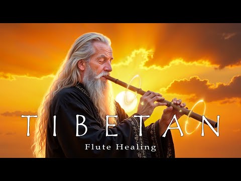 Attract Positive Energy - Tibetan Healing Flute - Eliminate Stress And Release Of Melatonin