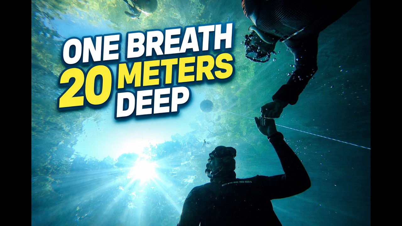 One Breath, 20 Meters Deep — Level 2 Course with Blue Water Freedivers