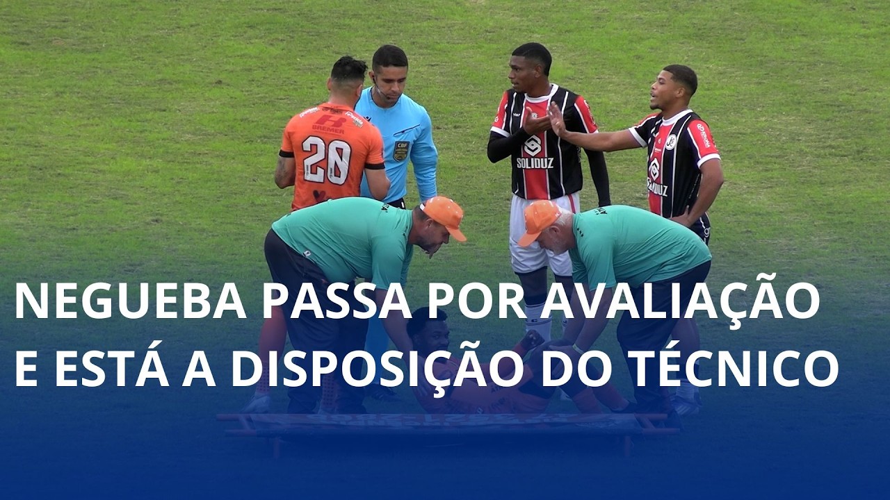 Negueba passa por avaliação e está a disposição do técnico do Santa