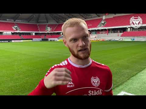 Nils Fröling inför matchen mot Falkenbergs FF