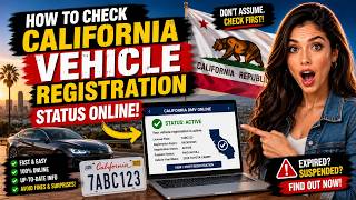 How to Check California Vehicle Registration Status Online