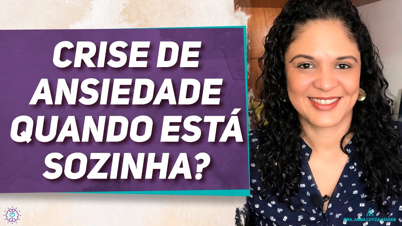 Ansiedade piora quando está sozinha?