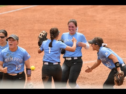 2017 American Softball Championship Quarterfinal Highlights - Memphis 7, USF 0