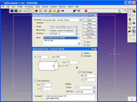 lathe tool change position