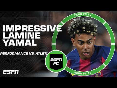MAN OH MAN, THIS IS SOMETHING 😲 Lamine Yamal impressed Ale Moreno in Barca's loss 🆚 Atleti | ESPN FC