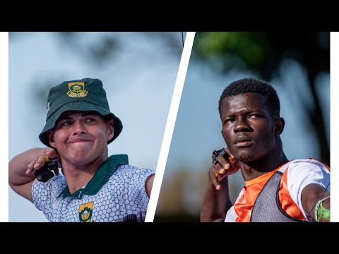 Wian Roux v Franck Eyeni – recurve men gold | Pretoria 2022 African Championships