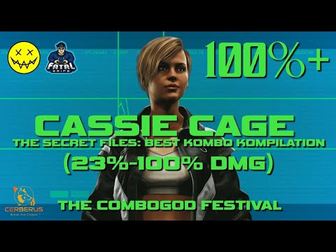 MK11 Cassie Cage Ultimate Combo Tribute (HIGHEST DAMAGE)