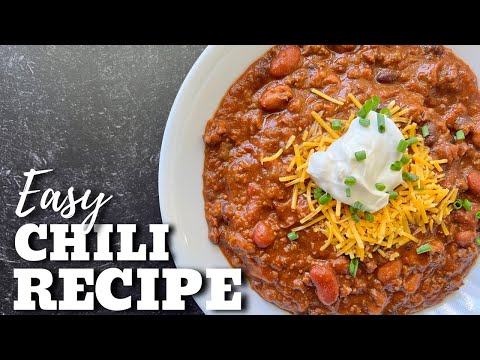 Easy Chili Recipe in a Dutch Oven
