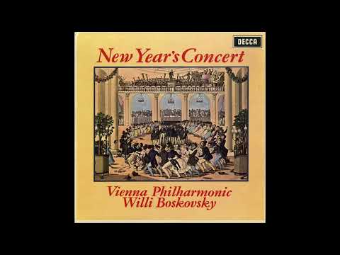 Silent Tone Record/New Year's Concert/Boskovsky,Vienna Philharmonic Orchestra SXL 6332 古典音乐 黑胶唱片
