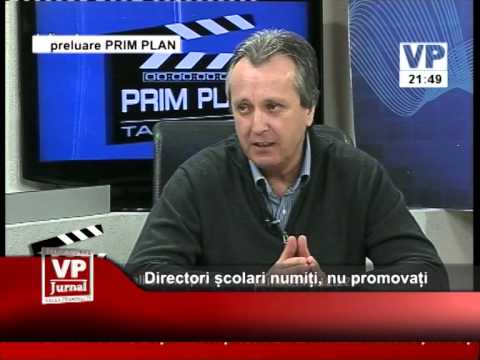 Directori școlari numiți, nu promovați