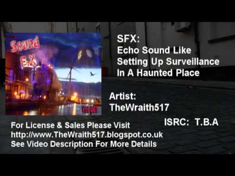 SFX - Echo Sound Like Setting Up Surveillance In A Haunted Place