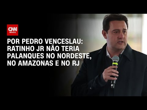 Caso dispute eleição, Ratinho Jr. não teria palanques no NE, AM e RJ | CNN 360º