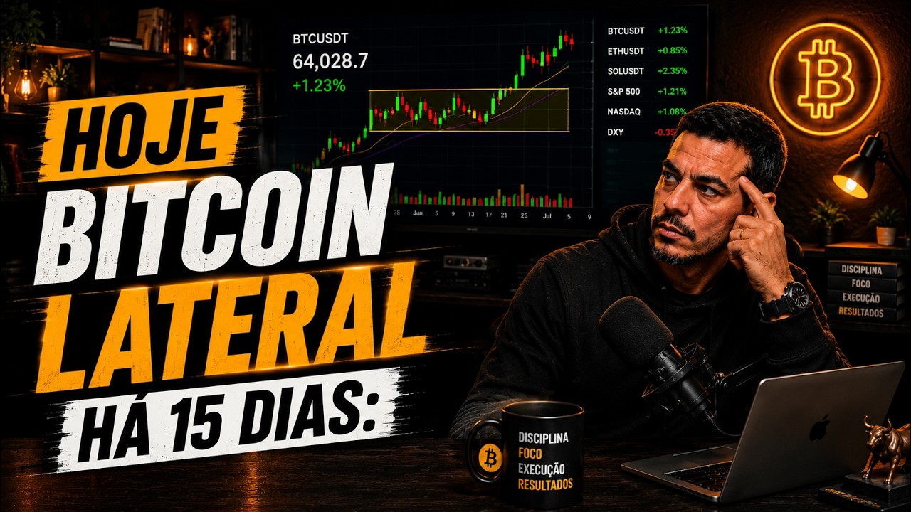 Bitcoin Lateral há 15 Dias: Entenda o Zig-Zag que Está Liquidando Todo Mundo
