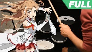 Sword Art Online Op Full Crossing Field By Lisa Drum Cover Chords Chordify