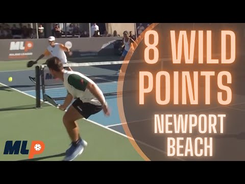 8 WILD Points from Major League Pickleball Newport Beach