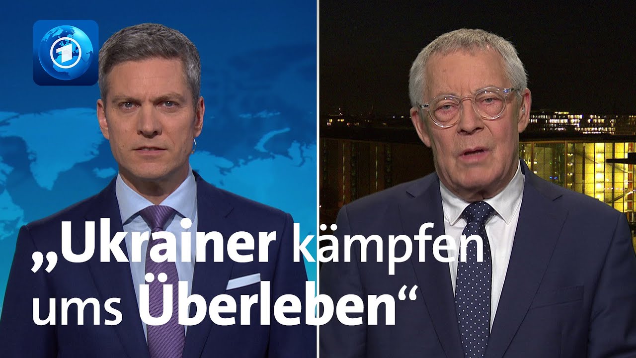 Karl Schlögel über Ukraine: „ Krieg wird nicht nur an der Front entschieden“ | tagesthemen-Interview