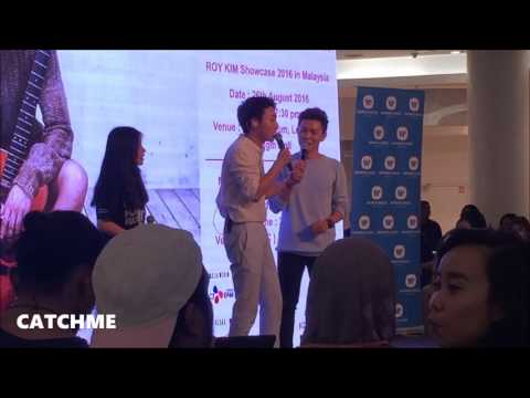 ROY KIM - Talk 2 (Speaks Mandarin/ Chinese) @ Live Showcase in Malaysia 26082016