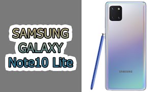 Samsung Galaxy Note10 Lite SM-N770F Dual 6/128GB Aura Glow (SM-N770FZSD) - відео 1