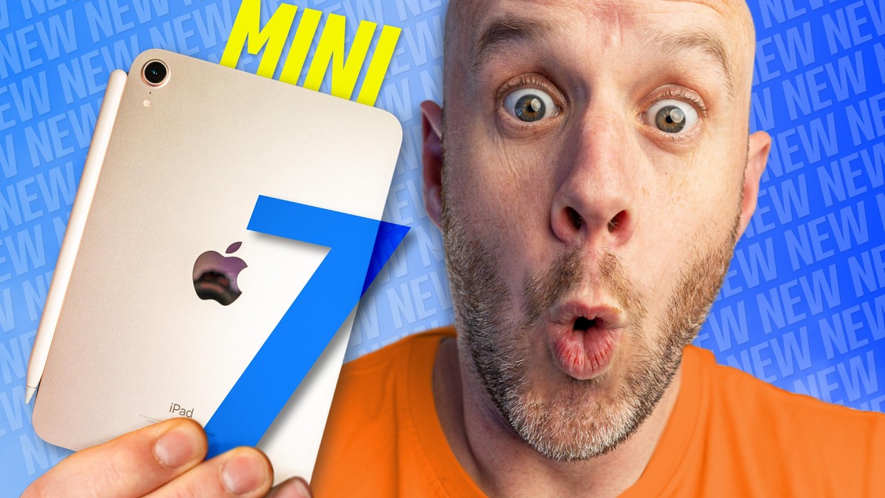 THE IPAD MINI 7 IS HERE! MY REACTION!