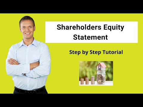 Shareholders' Equity - What Is It, Statement, Calculation Example