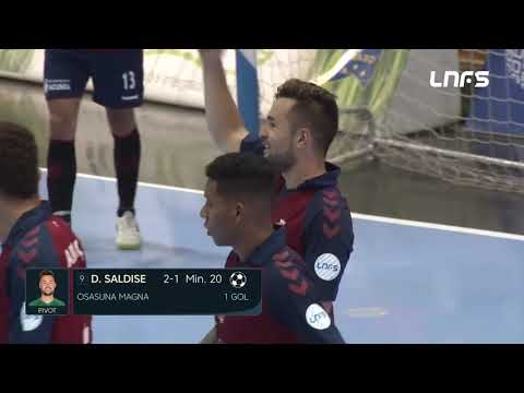 Gol Dani Saldise (2-1) Osasuna Magna - Levante UD FS. J5, 1Div. LNFS