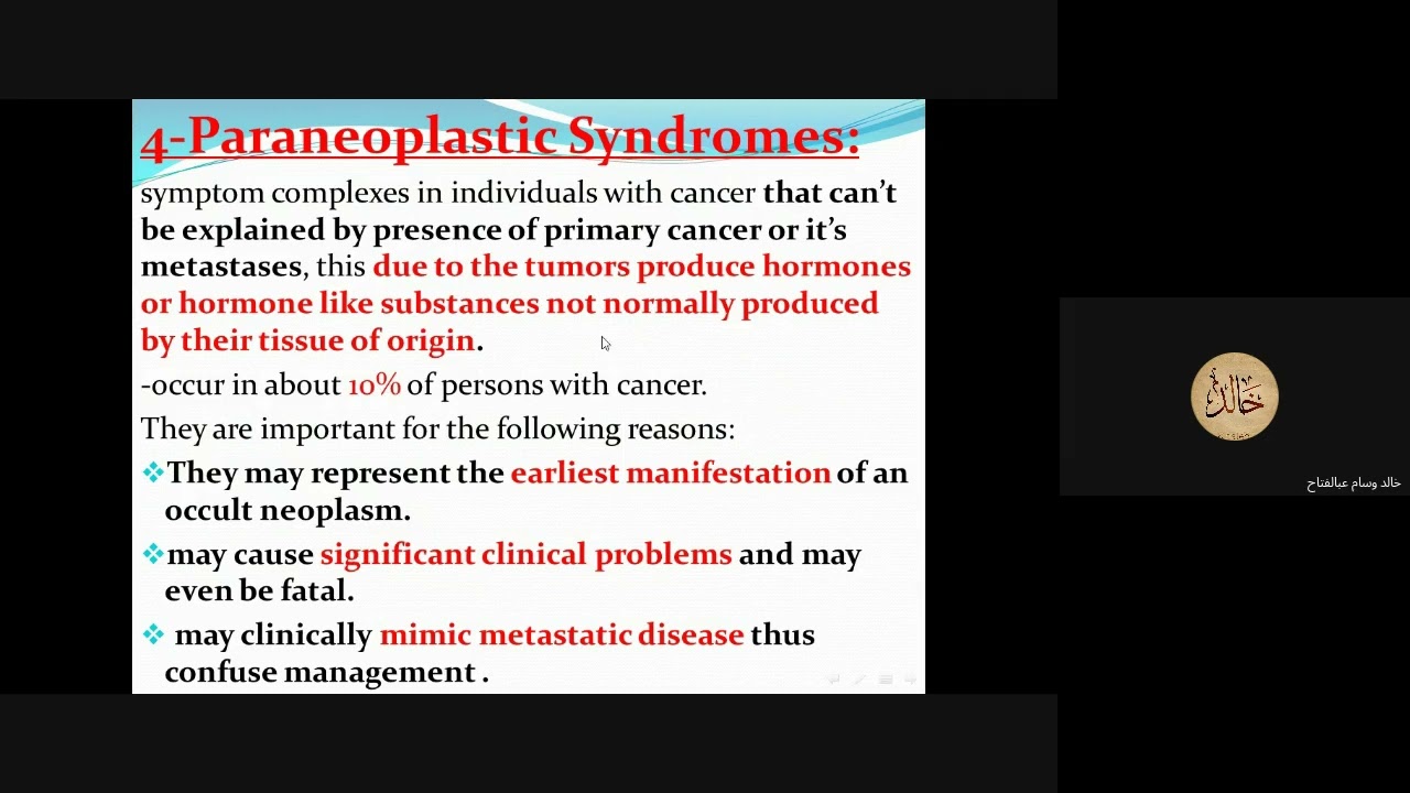Neoplasia 4 part 1