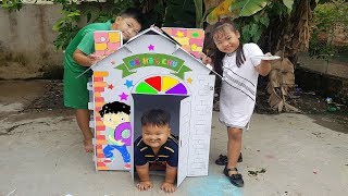 Trò Chơi Căn Nhà Tí Hon ❤ ChiChi Kids TV ❤ Đồ Chơi Trẻ Em Baby Little House Toys