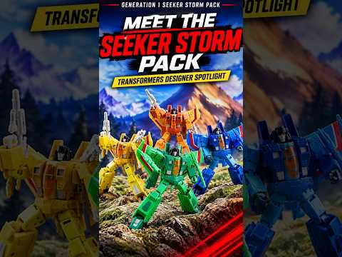 Meet the Seeker Storm Pack | Transformers Designer Spotlight