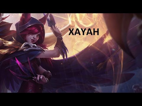 Xayah All Skill -League Of Legends New Champion