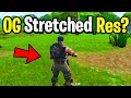 How to Get OG Stretched Resolution in Fortnite Chapter 4! (BEST STRETCHED RES?)