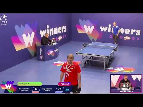 Winners League 29.10.21 Storozhenko Oleksandr - Zaporozhets Roman 13:00