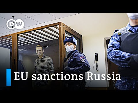 俄羅斯遭新的制裁 - DW新聞 (New sanctions against Russia over crackdown on protests | DW News)