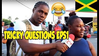 Trick Questions In Jamaica Episode1 [HalfWay Tree] @DiQuestions @JnelComedy