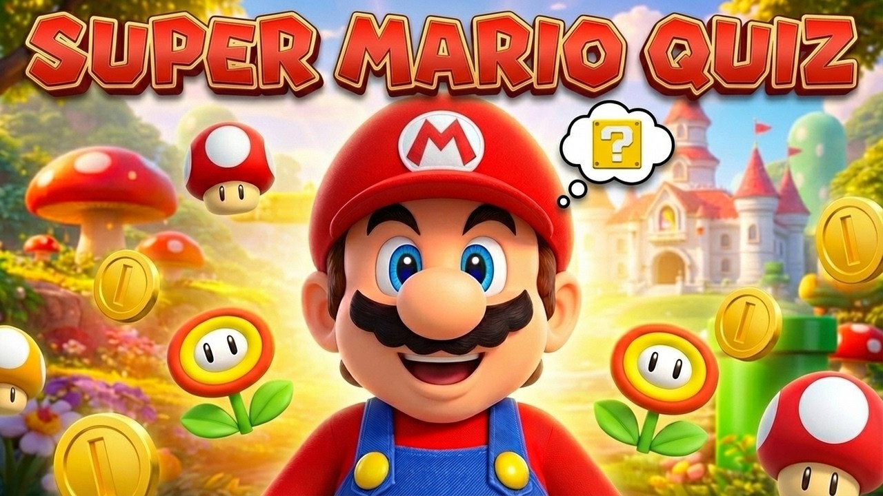 缩略图： Can You Pass This Super Mario Quiz That 90% FAIL?