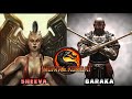 Mortal Kombat 9 TAG Ladder Sheeva Baraka EXPERT No Matches Rounds Lost