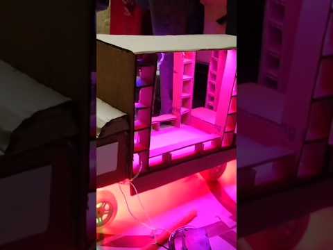 #cardboard #DJ #truck #making #full #light