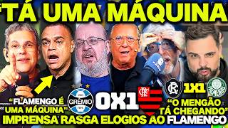 IMPRENSA ESPORTIVA de TODO BRASIL RASGA ELOGIOS ao FLAMENGO ! 