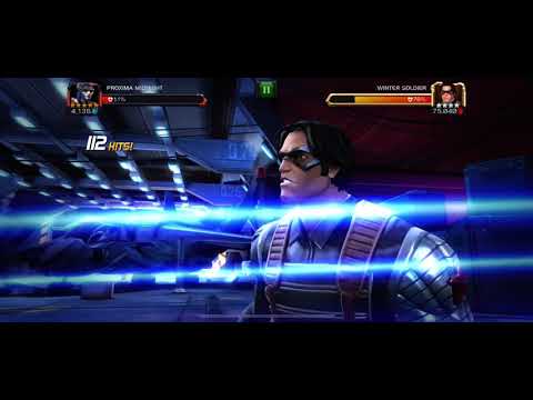 [mcoc] 5 star Rank 1 Proxima vs realm of legends winter soldier in 4 minutes