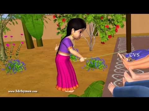 Kalla gajja kankalamma - 3d animation telugu nursery rhymes for children