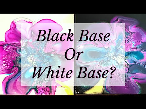 #245 Black Or White Base? Amazing Colour Combo From #AmsterdamPaint and #thislittlepiggy !