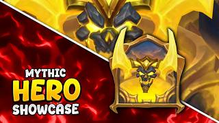 Hearthstone | Lightlord Ragnaros (Mythic) Hero Skin Showcase: ALL Animations & Voicelines