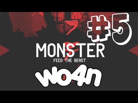 Wo4n spelar FTB "Monster" S03E05 - Nether: Jakt på ben!