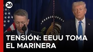 🚨 EEUU INCAUTÓ UN PETROLERO RUSO | El buque "Marinera" fue abordado tras 14 días de persecución
