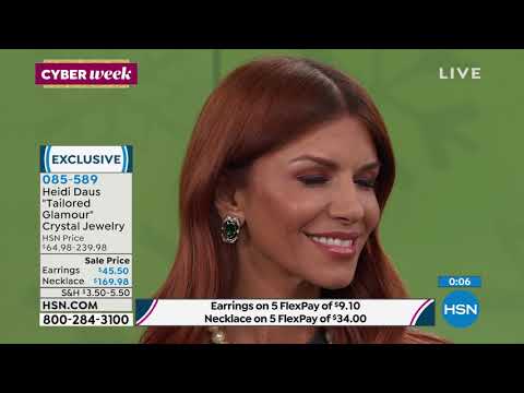 HSN | Heidi Daus Fashion Jewelry Gifts 12.04.2019 - 07 PM