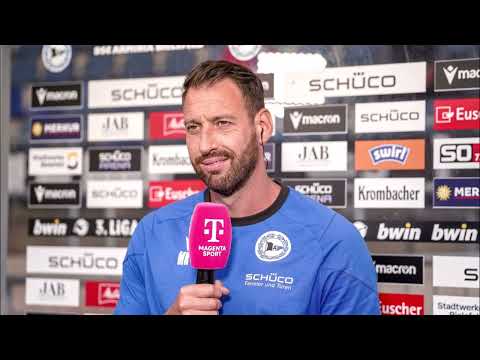 Arminia Bielefeld - 1. FC Saarbrücken 2:6 Ulrich Zwetz Interview Michél Kniat