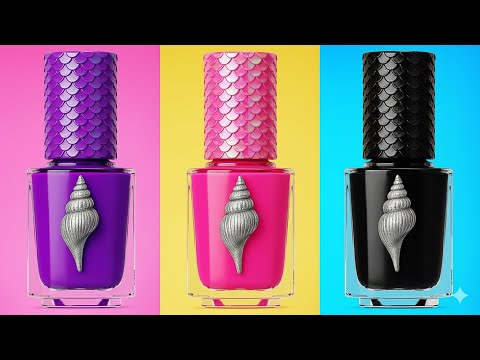 PINK Mermaid vs DARK Mermaid! 🤩 BEST Mermaid DIY Transformations & Makeover Kit